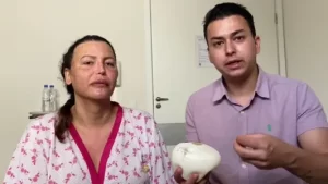 Luísa Marilac recebe alta após cirurgia causada por infecção em próteses de silicone